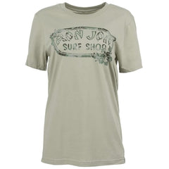 Ron Jon Women's Hibiscus Camo Badge Tee