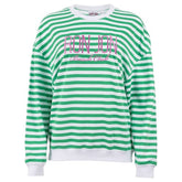 Ron Jon Women's Stripe Beach Club Crew