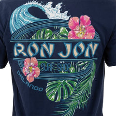 Ron Jon Orlando FL Distressed Floral Surf Tee