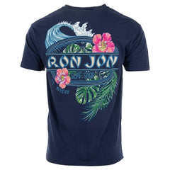 Ron Jon Fort Myers FL Distressed Floral Surf Tee