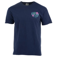 Ron Jon Fort Myers FL Distressed Floral Surf Tee