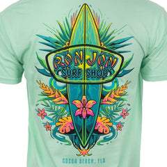 Ron Jon Cocoa Beach FL Surfboard Bloom Tee