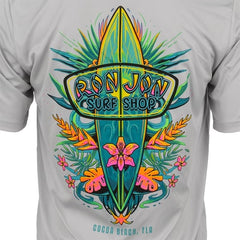 Ron Jon Cocoa Beach FL Surfboard Bloom UPF Shirt