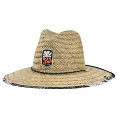 Ron Jon UPF 50 Lifeguard Noir Foliage Straw Hat