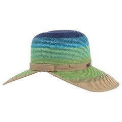 Ron Jon Women's Blue Ombre Backless Straw Hat