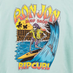 Rip Curl Ron Jon Skelly Aqua Hoodie