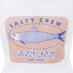 Salty Crew Ron Jon Savor of the Sea Crop Tank Top