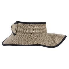 Kooringal Poolside Roll-Up Black Visor