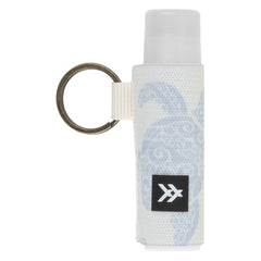 Thread Ron Jon White Turtle Lip Balm Keychain
