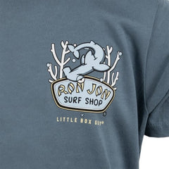 Little Box Guy Ron Jon Kids Reef Sharks Tee