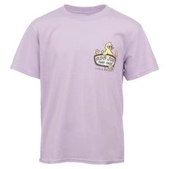 Little Box Guy Ron Jon Kids Lavender Pond Rules Tee