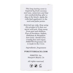 Pirette Ron Jon Mini Fragrance Oil 0.25 oz