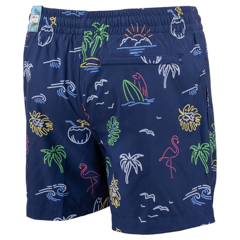 Ron Jon Hollywood Glow 15" Navy Swim Volley