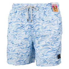 Ron Jon Light Blue Caught in the Waves 17" Swim Volley