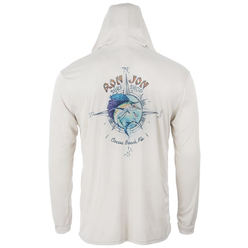 Ron Jon Compass Long Sleeve Hooded Sun Shirt