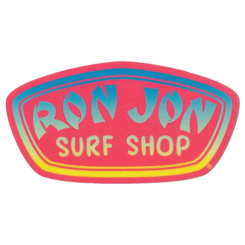 Ron Jon Coral Badge Rugged Sticker