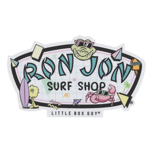 Ron Jon LBG on the Grid Logo Sticker
