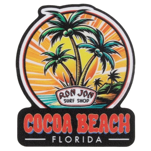 Ron Jon Mini Sunburst Palms Sticker