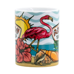 Ron Jon 3 oz Flamingo Mini Mug