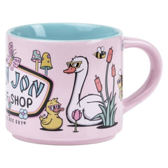 Little Box Guy Ron Jon Pond Life 14oz Mug