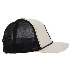 Ron Jon Skull Beach Tan and Black Trucker Hat