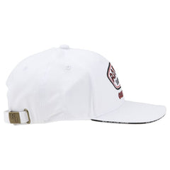 Ron Jon Ocean City MD White Full Badge Cap