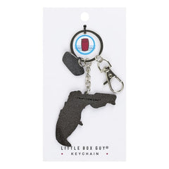 Ron Jon LBG Shape of Florida Keychain