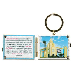 Ron Jon Cocoa Beach FL Hinged Keychain