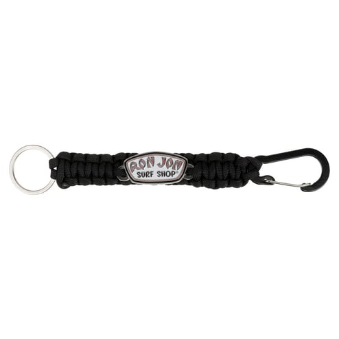 Ron Jon Badge Paracord Carabiner Keychain