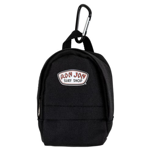 Ron Jon Black Backpack Keychain