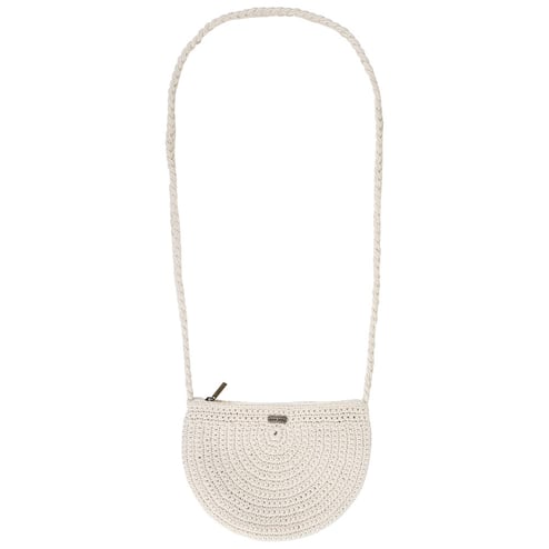 Ron Jon Ivory Crochet Crossbody Bag