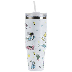 Ron Jon On The Grid 40 oz Tumbler