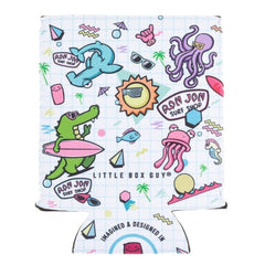 Ron Jon Little Box Guy Grid Can Coolie