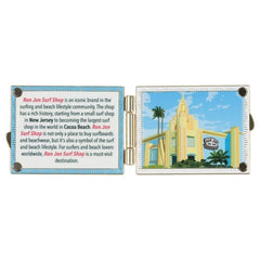 Ron Jon Cocoa Beach FL Hinged Magnet