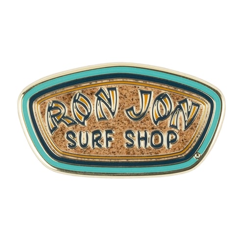 Ron Jon Badge Logo With Sand Pin