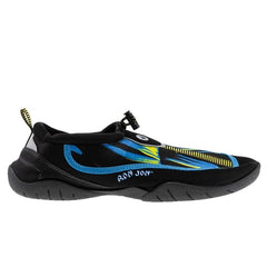 Ron Jon Men's Riptide III Black and Blue Water Shoes