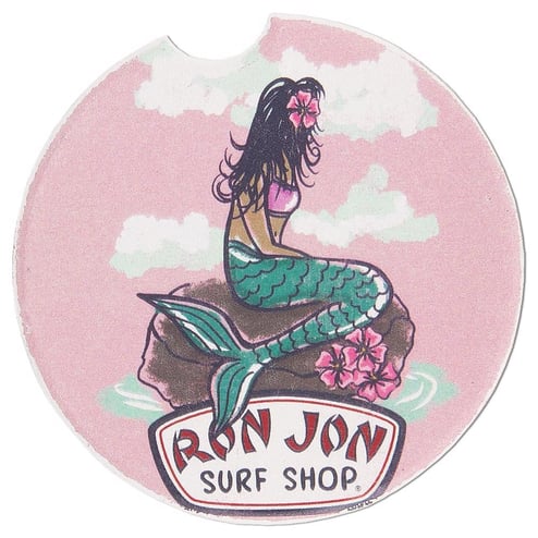 Ron Jon Mermaid Car Coaster