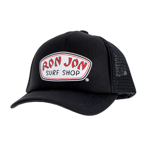 Ron Jon Kids Badge Black Foamie Trucker Hat