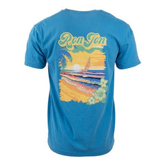 Ron Jon Women's Cocoa Beach FL Sunrise Postcard Tee