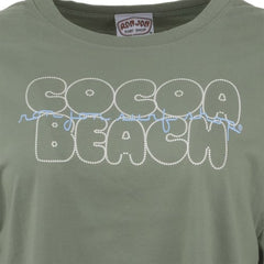 Ron Jon Women's Cocoa Beach FL Theatre District Cropped Tee