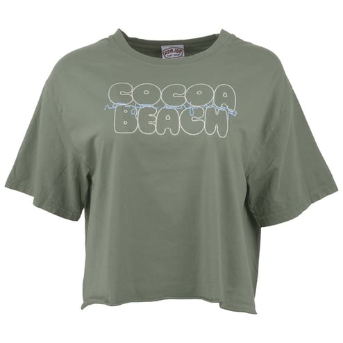 Ron Jon Women's Cocoa Beach FL Theatre District Cropped Tee
