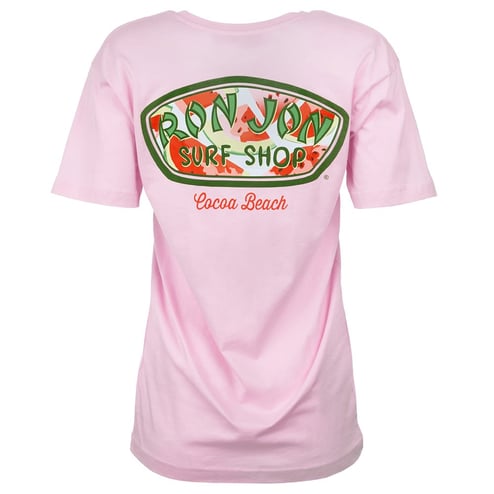 Ron Jon Women's Cocoa Beach FL Watermelon Badge Tee