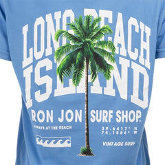 Ron Jon Women's Long Beach Island NJ Palm Tree Tee