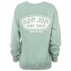Ron Jon Women's Panama City Beach FL Icon Badge Crew Neck Pullover