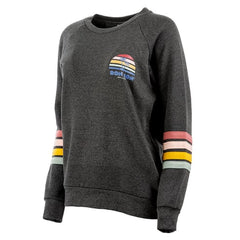 Ron Jon Women's Orlando FL Allana Stripe Crew Neck Pullover