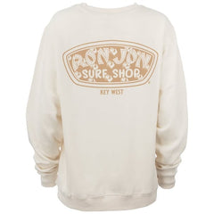 Ron Jon Women's Key West, FL Icon Badge Crew Neck Pullover