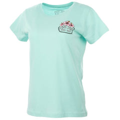 Ron Jon Women's Key West FL Distressed Hibiscus Badge  Tee