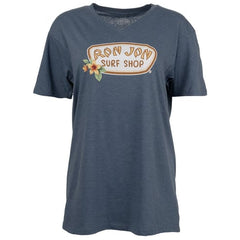 Ron Jon Women's Floral Boards V-neck Tee