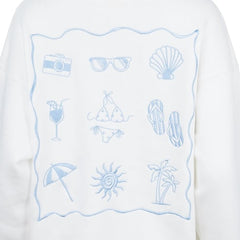 Ron Jon Women's Hello Summer Pullover Hoodie