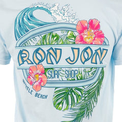 Ron Jon Myrtle Beach SC Distressed Floral Surf Tee